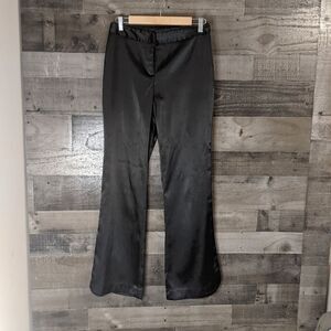 Willi Smith black Satiny pants 4